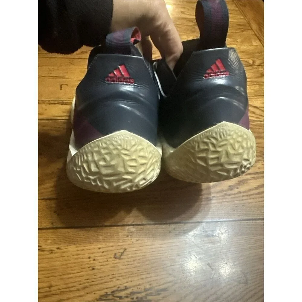 Adidas Harden Vol. 2 Ignite Size 12 Red And Black Basketball Shoes 2017 AH2124